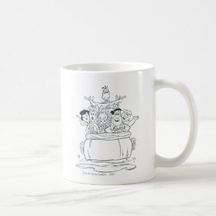 Caneca De Café Flintstones Families1