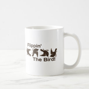 Caneca De Café Flippin o pássaro
