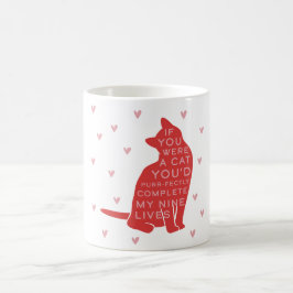 Caneca De Café Flirty Love Valentine Day Mug