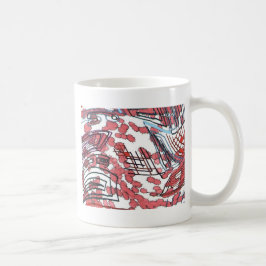 Caneca De Café Flocado