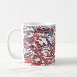 Caneca De Café Flocado