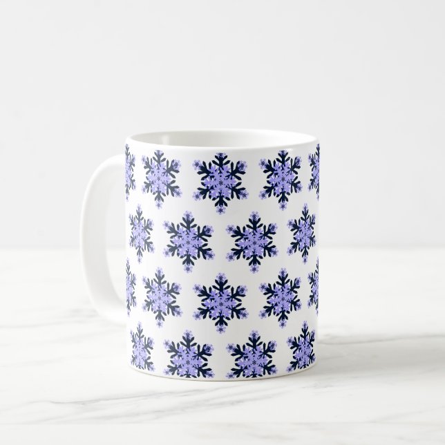 Caneca De Café Floco de neve (Frente Esquerda)