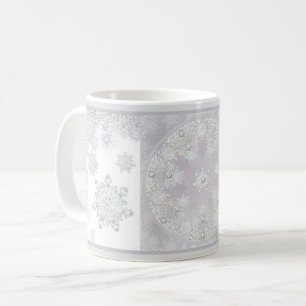 Caneca De Café Floco de neve branco