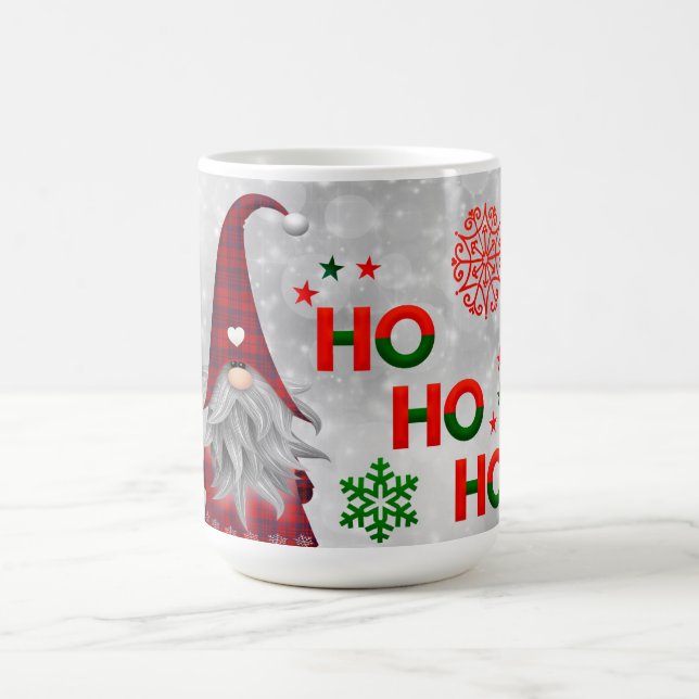 Caneca De Café Floco de neve de Natal Papais noeis Gnomo (Centro)