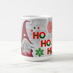 Caneca De Café Floco de neve de Natal Papais noeis Gnomo