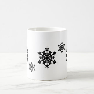 Caneca De Café Floco de neve decorativo