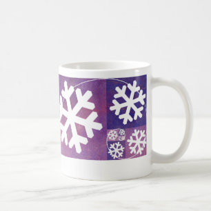 Caneca De Café Floco de neve dourado da relação