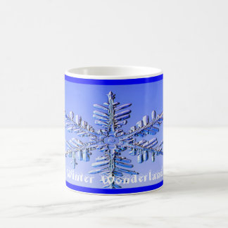 Caneca De Café Floco de neve, país das maravilhas do inverno