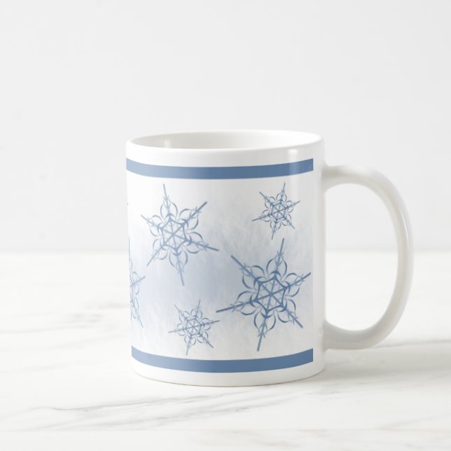 Caneca De Café Flocos da neve (Direita)