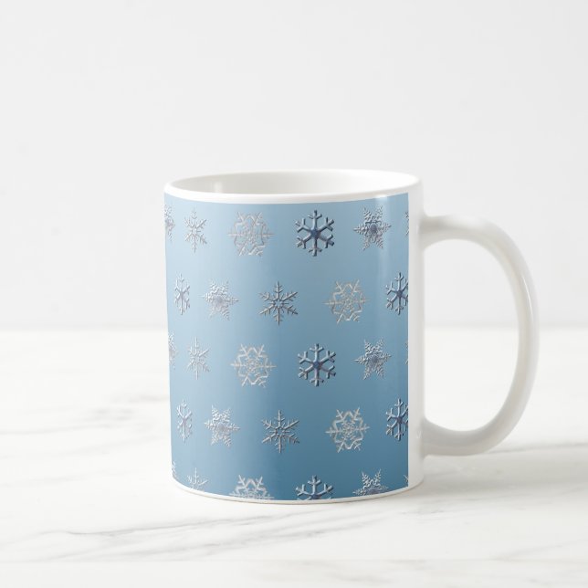 Caneca De Café Flocos de neve (Direita)
