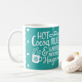 Caneca De Café Flocos de neve de Férias Fresadas Frescas