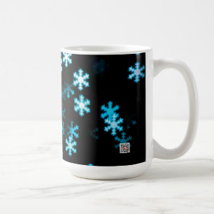 Caneca De Café Flocos de Neve de Natal Mágicos