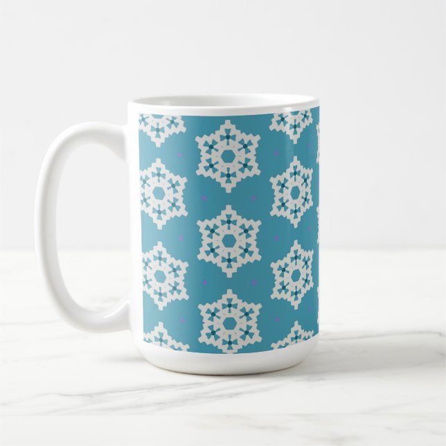 Caneca De Café Flocos de neve pp1 (Esquerda)