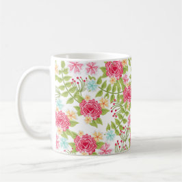Caneca De Café Flor