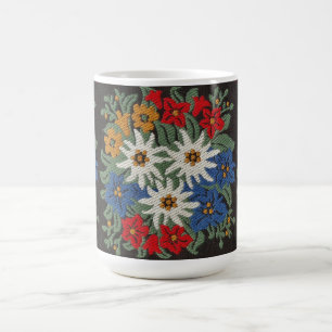 Caneca De Café Flor alpino suíço Edelweiss
