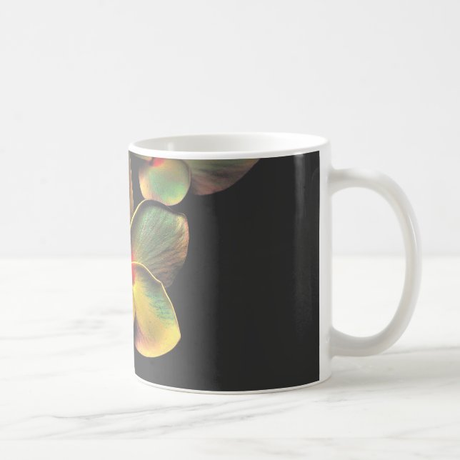 Caneca De Café Flor Amarelo e Volta (Direita)