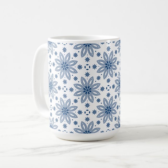 Caneca De Café Flor Bloom (Frente Esquerda)