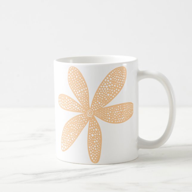 Caneca De Café Flor bonito - Areia (Direita)