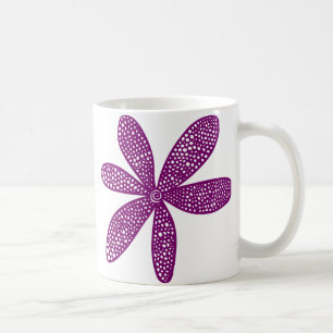 Caneca De Café Flor bonito - Pluma