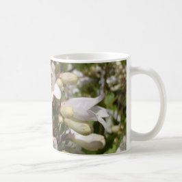 Caneca De Café Flor Branca