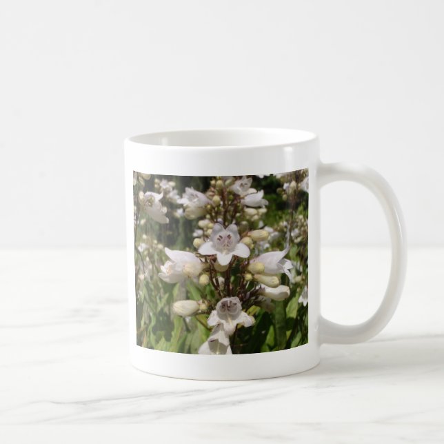 Caneca De Café Flor Branca (Direita)