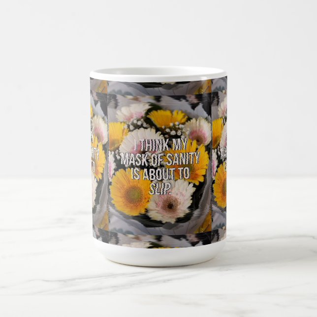 Caneca De Café Flor com a cota Mug (Centro)
