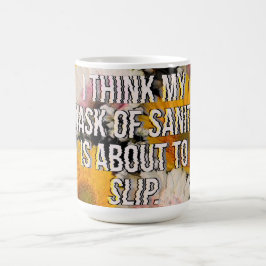 Caneca De Café Flor com aspas