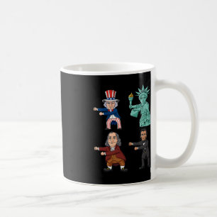 Caneca De Café Flor Como Um Chefe Tio Sam Ben Franklin Liberty 4