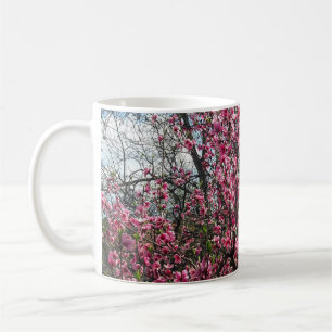 Caneca De Café Flor Cor-de-rosa
