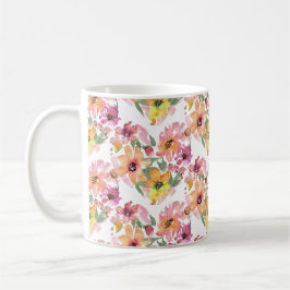 Caneca De Café Flor Coração, Flor, Flores Selvagens Botânica