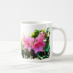 Caneca De Café Flor da azálea