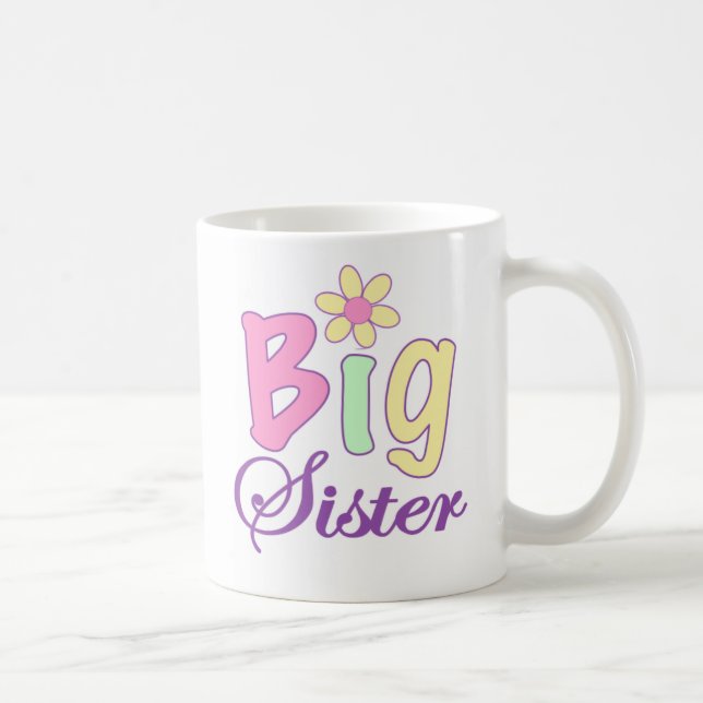 Caneca De Café Flor da irmã mais velha (Direita)