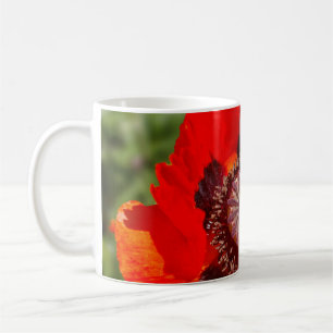 Caneca De Café Flor da papoila
