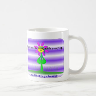 Caneca De Café Flor da paz e da harmonia