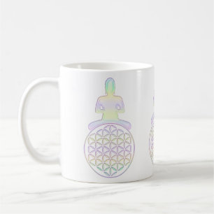 Caneca De Café Flor da Vida / Blume des Lebens - Buda