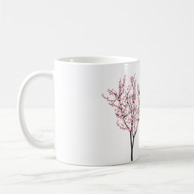 Caneca De Café flor de cereja (Esquerda)