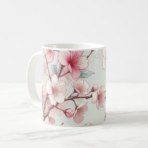 Caneca De Café Flor de Cerejeira