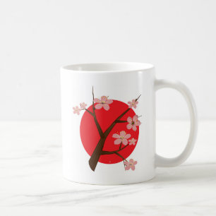 Caneca De Café Flor de cerejeira