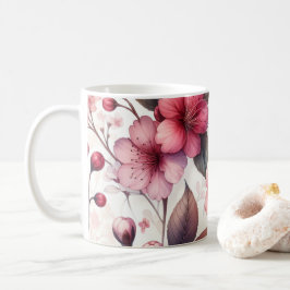Caneca De Café Flor de Cerejeira