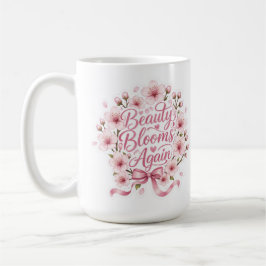 Caneca De Café Flor de Cerejeira: A Beleza Floresce Novamente