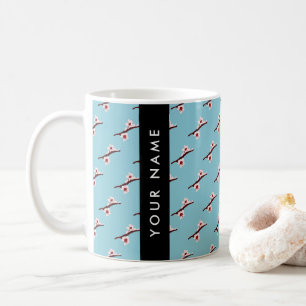 Caneca De Café Flor de Cerejeira, Sakura Rosa, Seu Nome