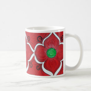 Caneca De Café Flor de Chakra Lotus da raiz