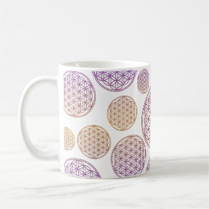Caneca De Café Flor de DES Lebens da vida/Blume - modele a