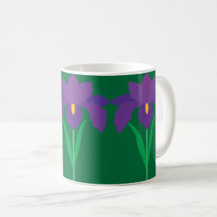 Caneca De Café Flor de Íris