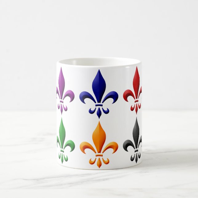 Caneca De Café Flor de lis (Centro)