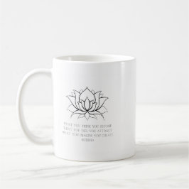 Caneca De Café Flor de Lotus