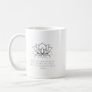Caneca De Café Flor de Lotus