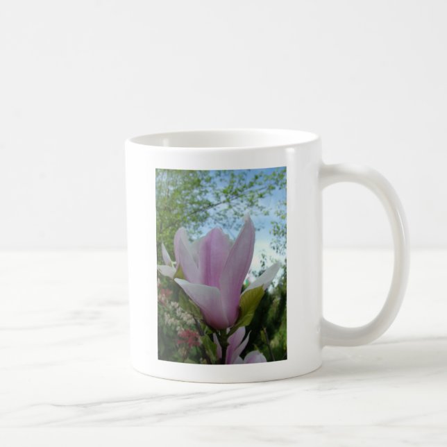 Caneca De Café flor de magnólia (Direita)