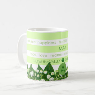 Caneca De Café Flor de Nascimento e Lata de Gem