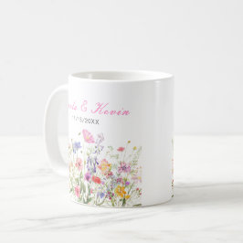 Caneca De Café Flor de Primavera Floral